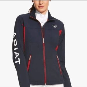 Ariat Navy and Red Jacket